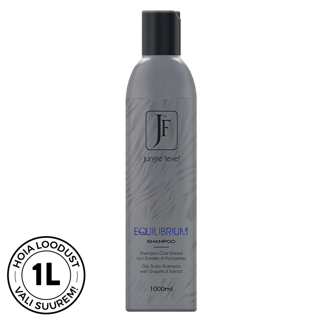 JUNGLE FEVER Equilibrium Shampoo 1000ml HairPro Kõik Sinu Juustele!