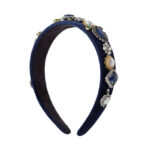Blue Jewelled Headband