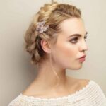 Butterfly Hair Clip Claw Rose Gold – Pink 2