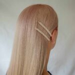 Diamante Hair Slides Large – White 2