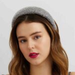 Padded Headband with Sparkles – Silver 2