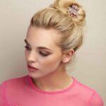 Rose Gold Hair Clip Claw – Pink