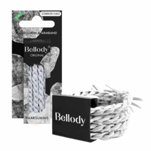 BELLODY Original White Canyon Hair Ties x4