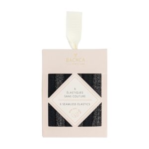 BACHCA Juuksekummid Elisabeth Black 6tk