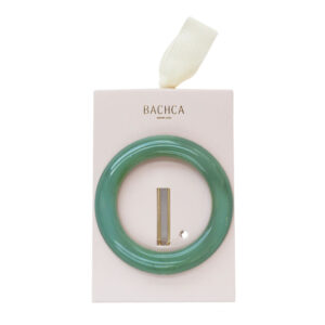 BACHCA Tortoise Round Green juukseklamber