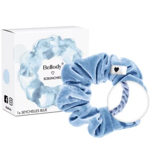 BELLODY Original Sprunchie Seychelles Blue Hair Ring
