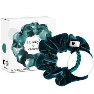 BELLODY Original Sprunchie Quetzal Green Hair Ring