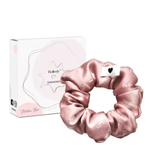 BELLODY Original Silk Sprunchie Mellow Rose Hair Ring