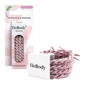 BELLODY Original Mellow Rose Hair Ties x4