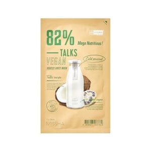 MISSHA Talks Vegan Squeeze Sheet Mask Mega Nutritious Toitev kangasmask 27g